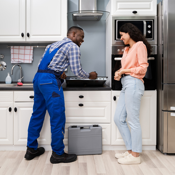 what kind of warranty do you offer on your cooktop repair services in Upperglade WV